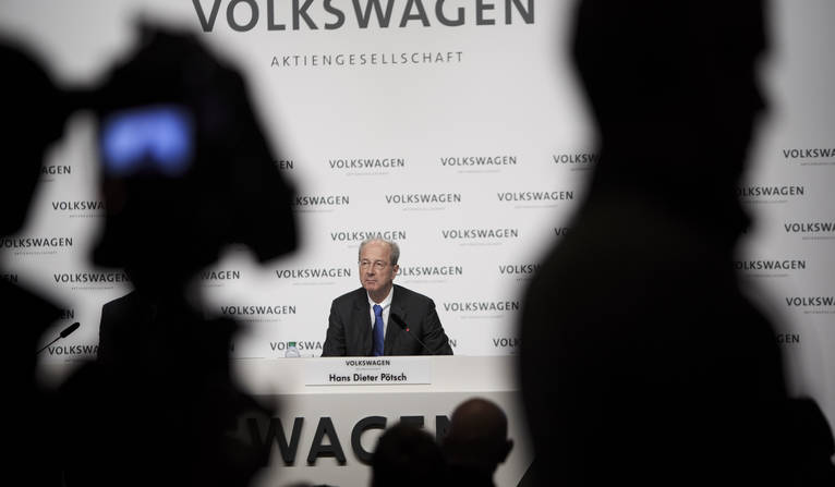 Carsten Koall  Getty Images Volkswagen Chairman Hans Dieter Pötsch admitted to a'chain of errors dating back to 2005