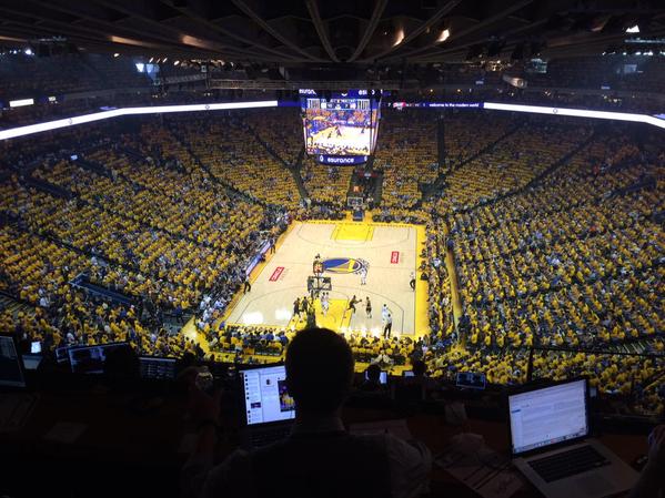 Oracle Arena on June 14