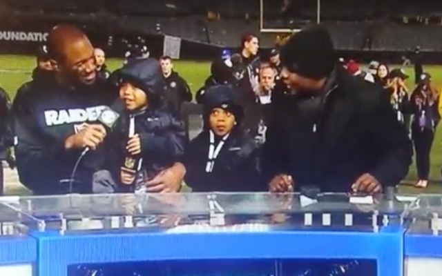 Charles Woodson's son thinks he's the NFL's best player