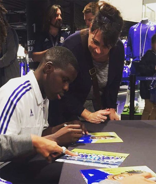 Chelsea defender Kurt Zouma