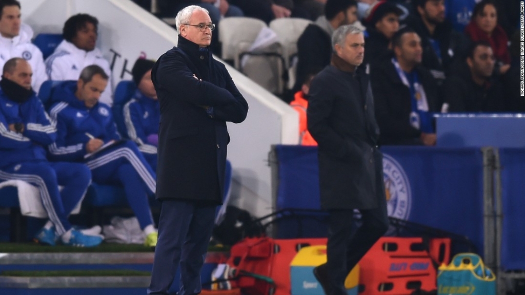 However near the halfway stage of the 2015-16 campaign Chelsea was languishing just above the relegation zone following a 2-1 defeat by Leicester- managed by Claudio Ranieri who Mourinho replaced at Stamford Bridge in his first spell in 2004