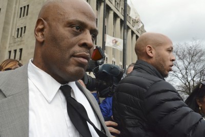 Chicago Police Cmdr. Glenn Evans left was acquitted of battery and misconduct charges