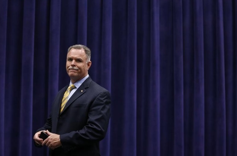 Chicago Police Superintendent Garry Mc Carthy arrives at an event in Chicago Illinois