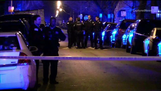 Two people were shot early Saturday morning during a police-involved incident in Chicago's West Garfield Park neighborhood