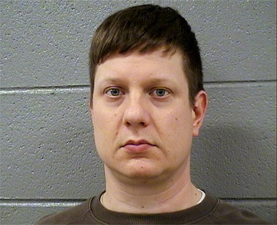 Cook County Sheriff's Office shows Chicago police Officer Jason Van Dyke who was charged with first degree murder after a squad car video caught him fatally shooting 17-year-old Laquan Mc Donald