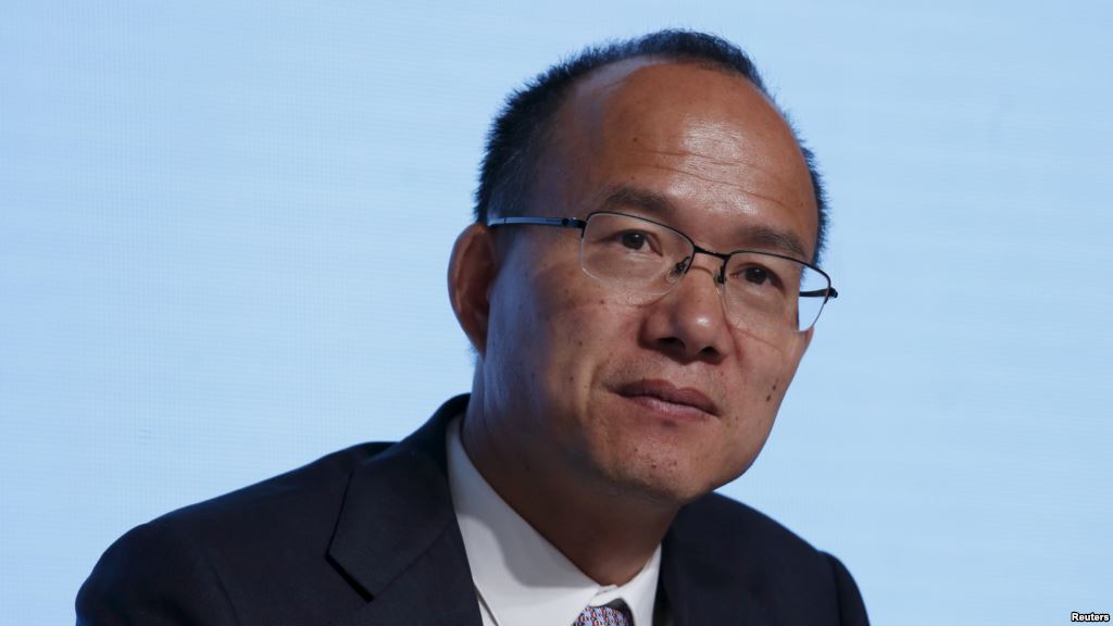 Billionaire Guo Guangchang executive director and chairman of Fosun International attends the annual general meeting of the Chinese conglomerate in Hong Kong China