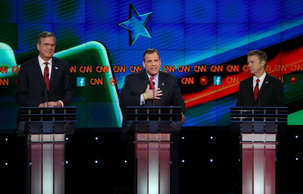 GOP Presidential Candidates Debate In Las Vegas