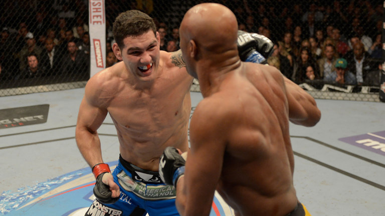 Chris Weidman earned a stunning upset over Anderson Silva in 2013