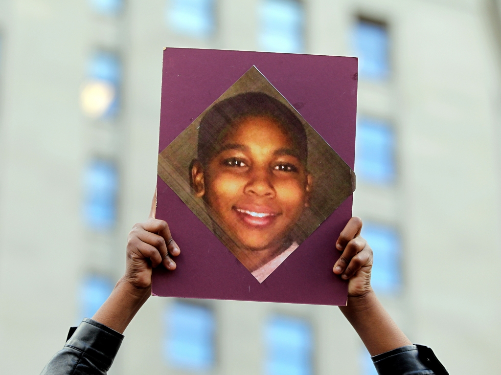 Protesters and members of the group Puncture The Silence rally against the shooting of 12-year-old Tamir Rice at Public Square on Nov. 24 2014 Lisa DeJong  The Plain Dealer