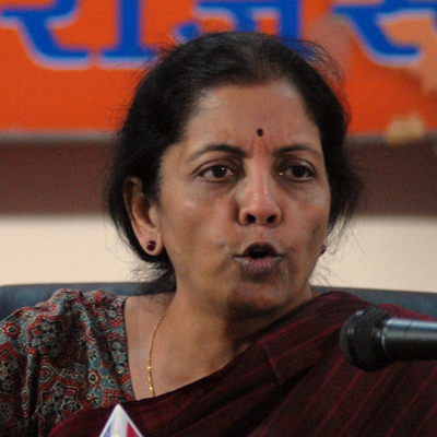 Commerce Minister Nirmala Sitharaman