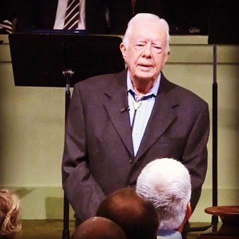 Former President Jimmy Carter has said he's cancer free