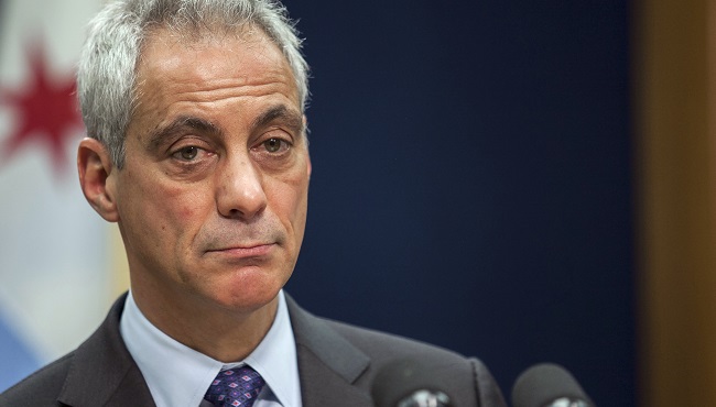 Chicago Mayor Rahm Emanuel speaks at a news conference in Chicago Tuesday Dec. 1 2015 where he announced the firing of Chicago Police Superintendent Garry Mc Carthy and discussed the creation of a newly created task force on police accountability. The