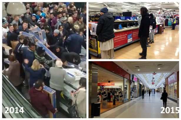 Black Friday 2014 vs 2015