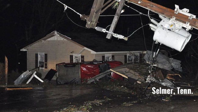 Damage is extensive in parts of Tennessee following Wednesday's severe weather