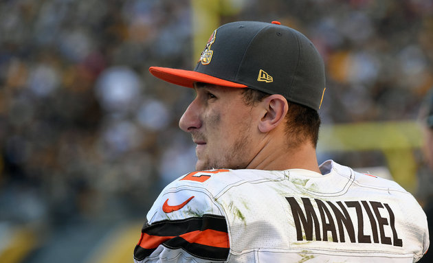 Johnny Manziel has completed a woeful 59.4 percent of his passes this season one of the worst rates in the NFL