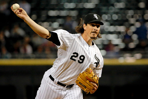 Jeff Samardzija #29 of the Chicago White Sox