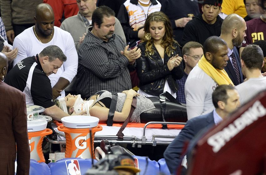 Jason Day's Wife Taken Off on Stretcher After Collision with Le Bron James