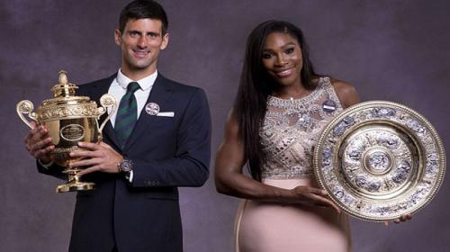 Williams and Djokovic named ´world champions