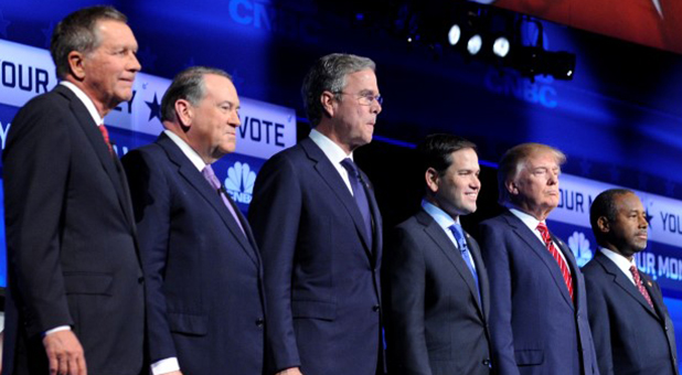 Republican Presidential Candidates at Debate