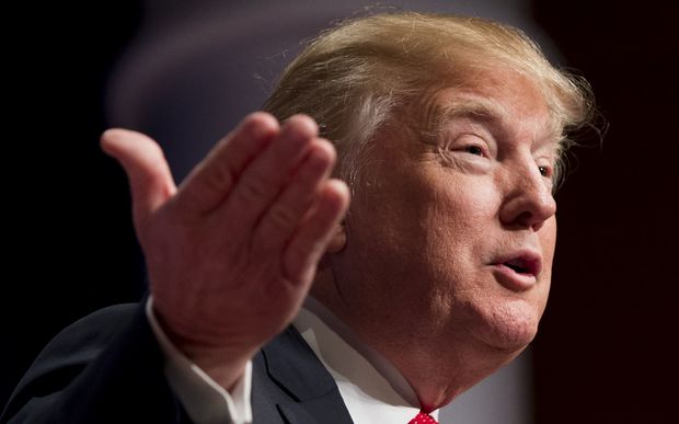 Donald Trump speaks during the 2016 Republican Jewish Coalition Presidential Candidates Forum in Washington DC