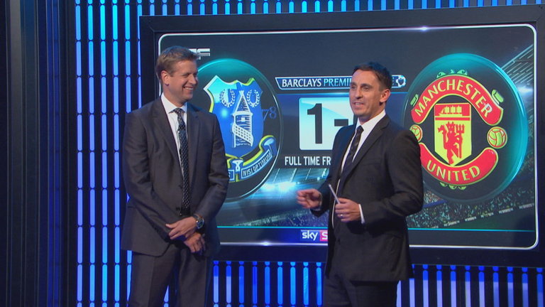 Ed Chamberlin and Gary Neville have worked together on Monday Night Football