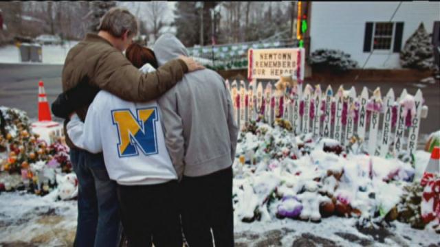 Newtown shooting anniversary is on school day for first time