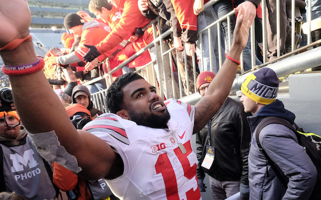 Ezekiel Elliott was involved in a minor car accident before leaving for Arizona