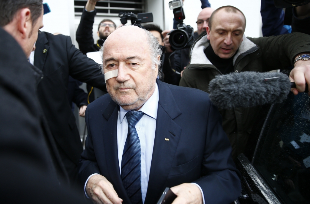 FIFA Hand Blatter Platini 8-year Bans