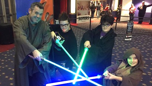 The force has awoken Michiana as Star Wars frenzy peaked Thursday in the hours before the 7:00 p.m. premiere