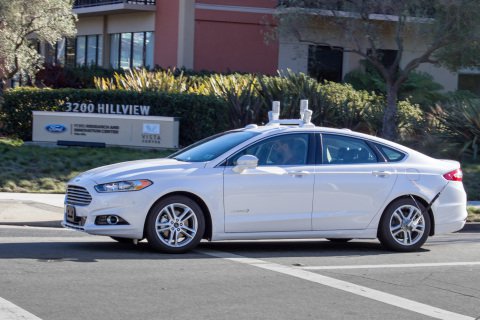 Ford's autonomous cars will hit the streets of California next year