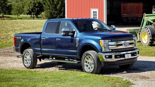 Ford’s aluminum-bodied Super Duty goes into production in late 2016