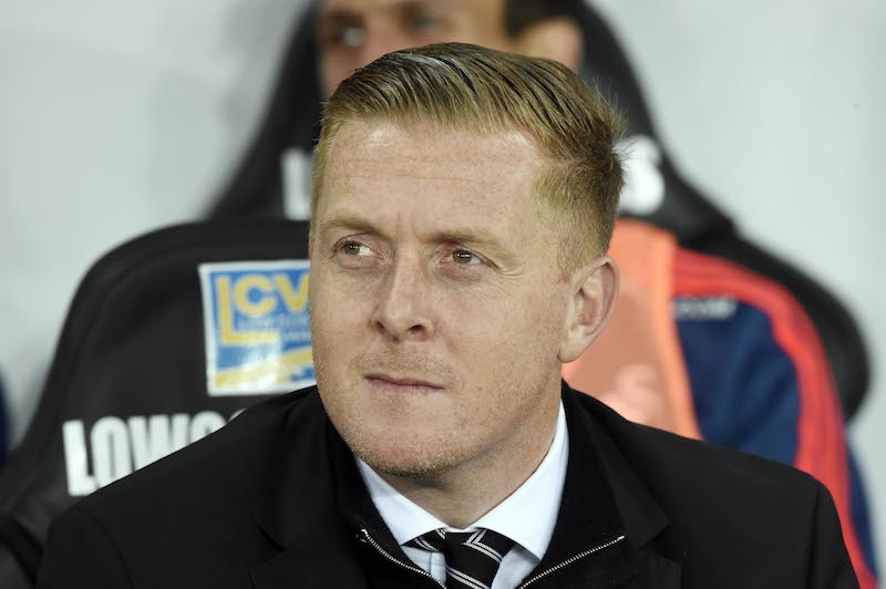 Former Swansea City manager Garry Monk believes the club will begin looking upwards again soon. – Reuters pic