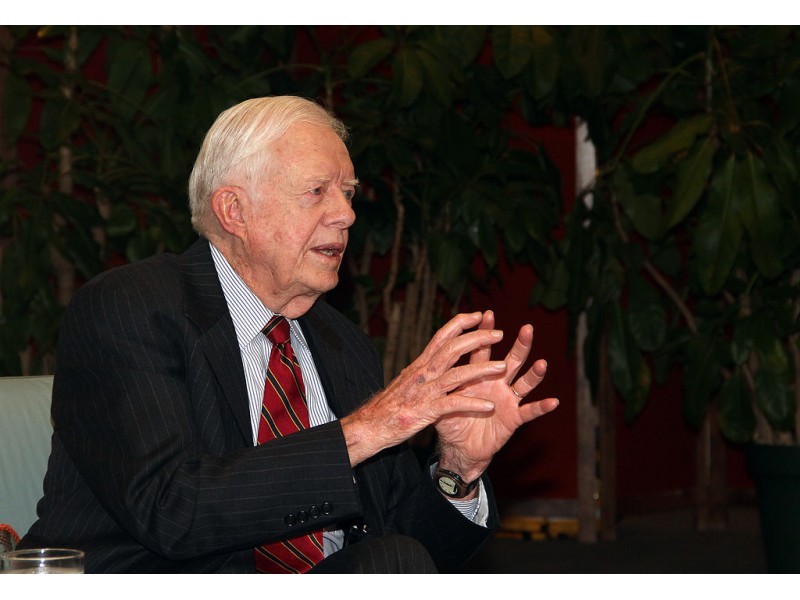 Former U.S. President Jimmy Carter Says He is Free Of Cancer