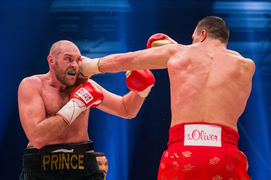 Tyson Fury shocked Wladimir Klitschko