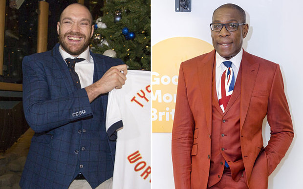 Tyson Fury has to learn not to swear and be mouthy- he’s a role model now says Frank Bruno