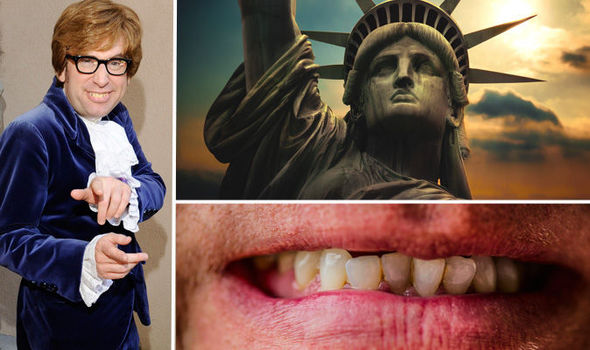 Title image- Austin powers and crooked teeth