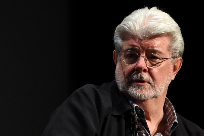 George Lucas speaks onstage at Tribeca Talks in New York City earlier in 2015