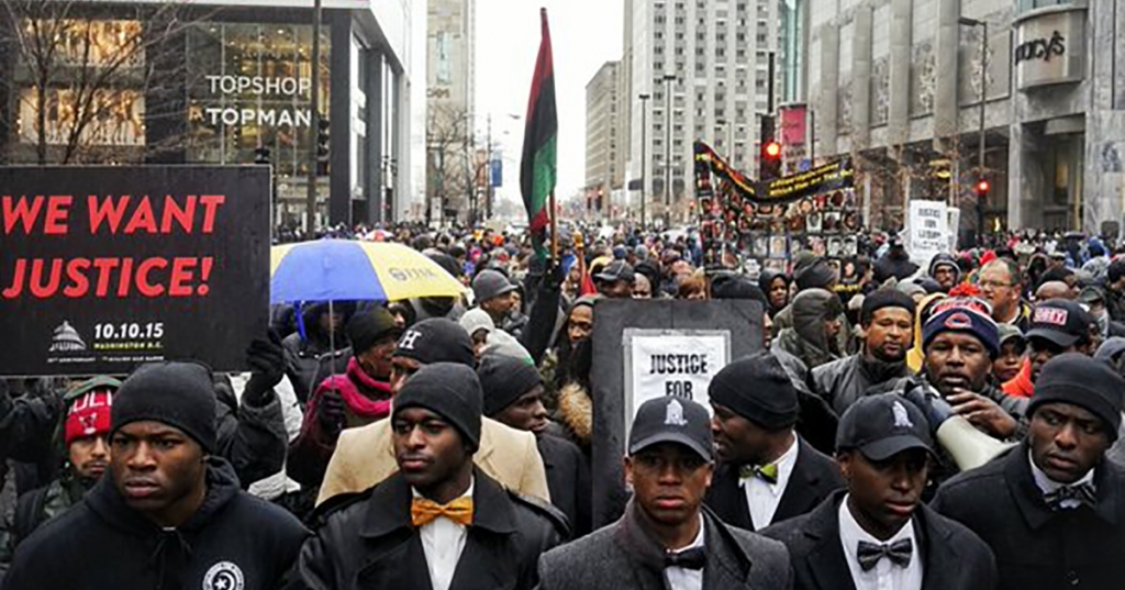 Getting Their Attention Protests Over Laqaun Mc Donald Shut Down Black Friday Shopping