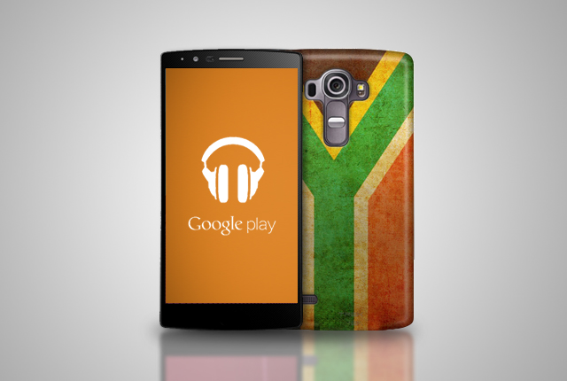 Google Play music South Africa