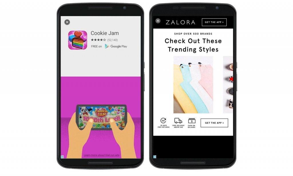 Google's new ads will let you actually play a game before you download it