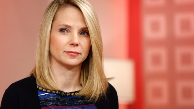 Grossly overpaid? Yahoo chief Marissa Mayer has been in the firing line over the web company's performance