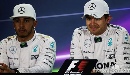 Mercedes boss decries Hamilton-Rosberg ties