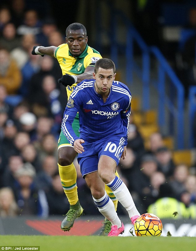 Hazard admits that he has struggled for form this season after winning Footballer of the Year last year