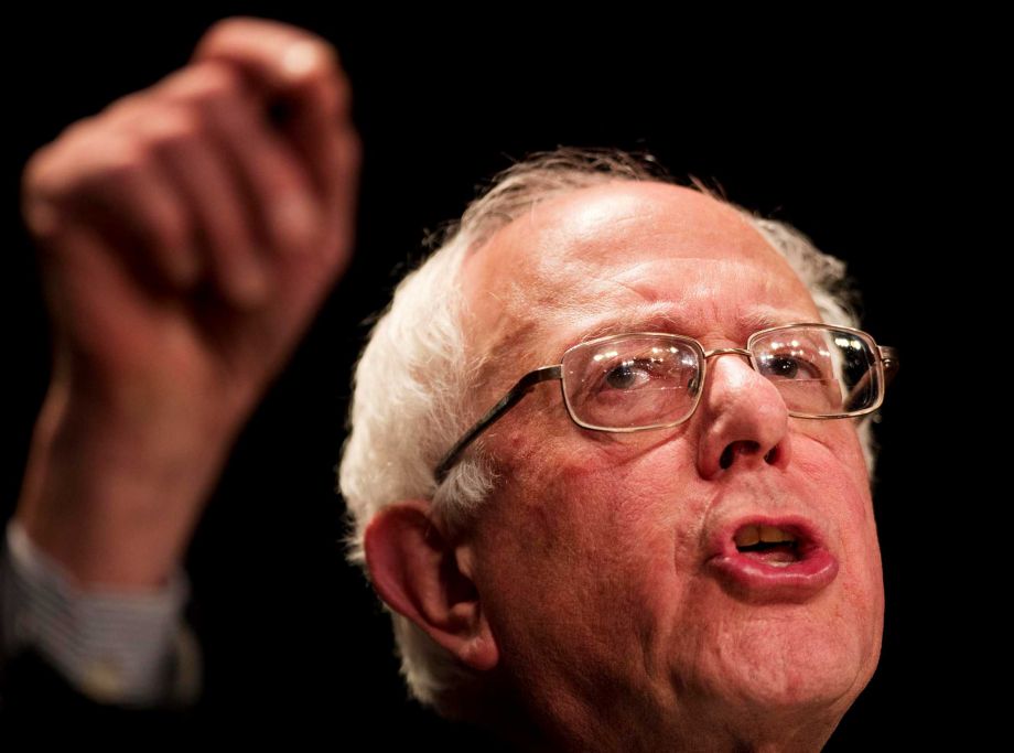 Democratic presidential candidate Sen. Bernie Sanders I-Vt. speaks at a campaign event at the Fox Theatre in Atlanta. The most ambitious “repeal and replace” health care plan from a presidential candidate comes from Sen