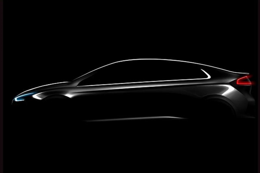 Hyundai Ioniq Teased, Will be First to Offer Three Engine Options With the