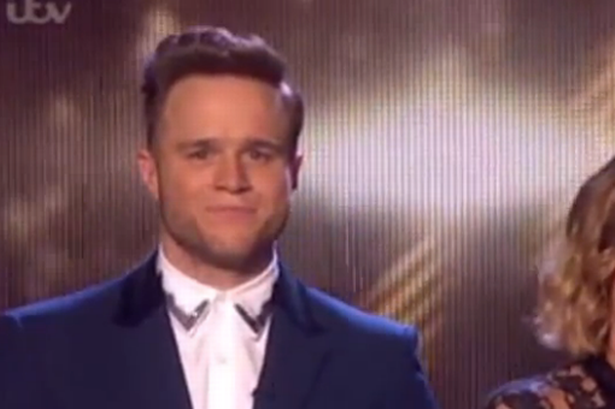 ITV

Olly Murs looked gutted after live snub