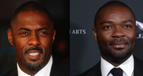 Image Text
 HONOURED Idris Elba and David Oyelowo