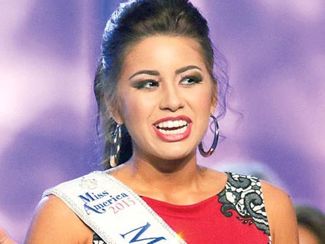 In other news Miss Puerto Rico 2015 was indefinitely suspended over tweeting a string of anti Muslim comments