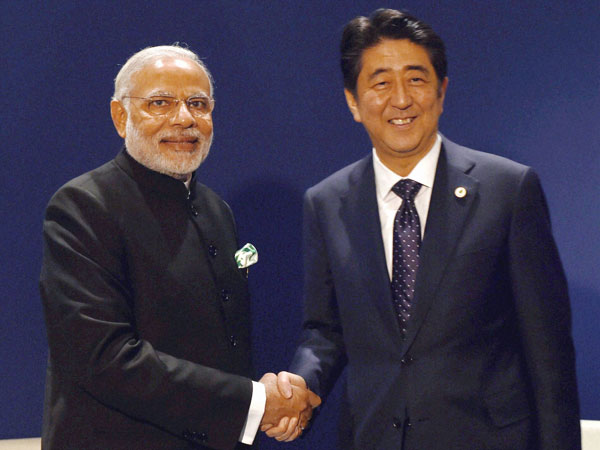 Security beef up for Modi Abe visit