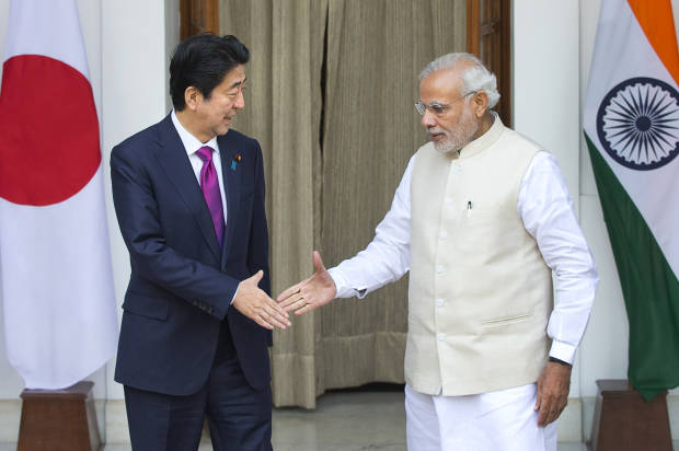 India Japan sign deals on military train sales nukes